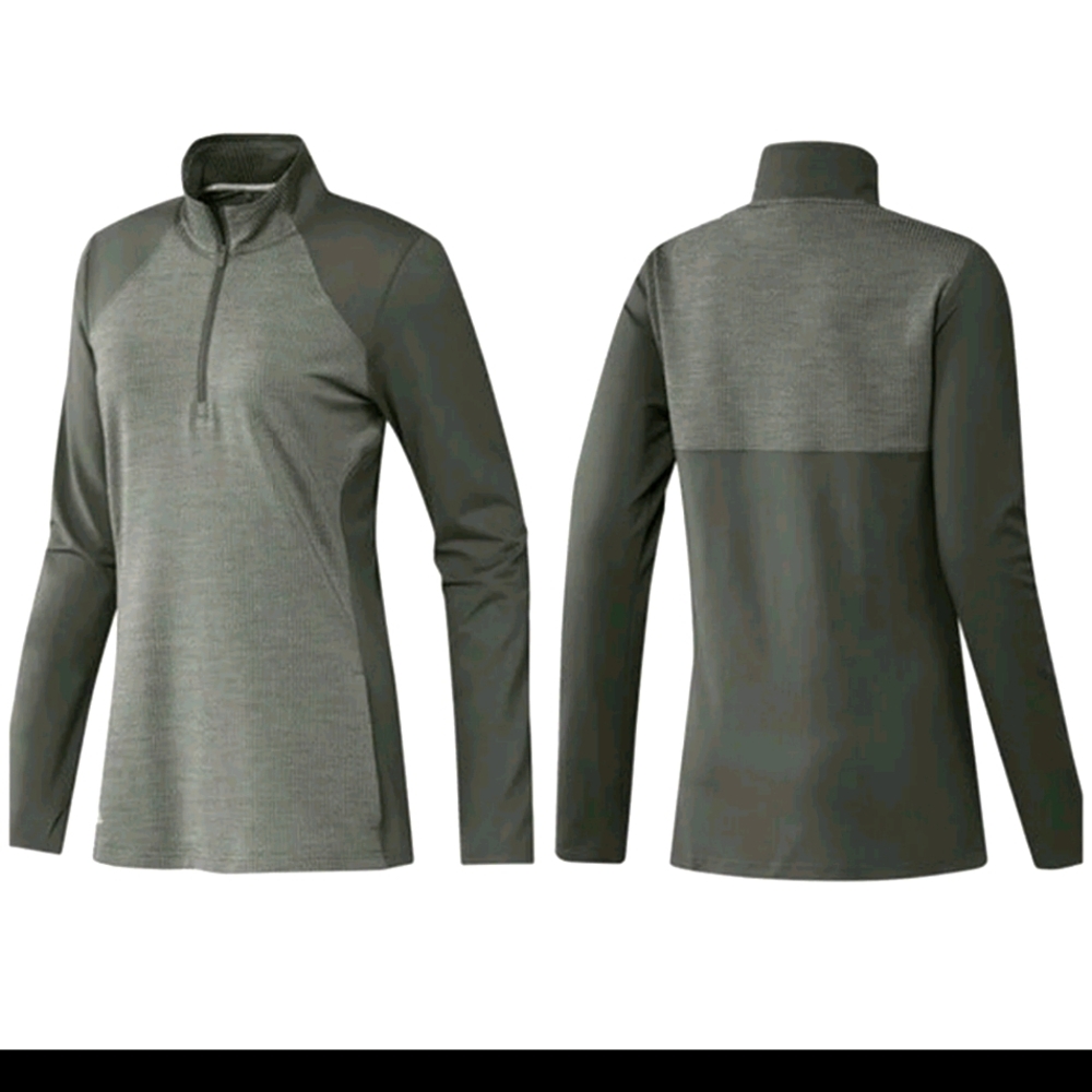 ADIDAS NWTO 1/2 Zip Pullover Women's Small